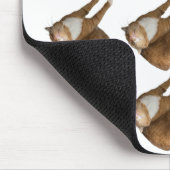 Auf-dem-Kopf-Sonnenkatze Mousepad (Ecke)