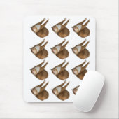 Auf-dem-Kopf-Sonnenkatze Mousepad (Mit Mouse)