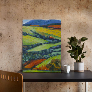 Auf dem Lande Leinwanddruck