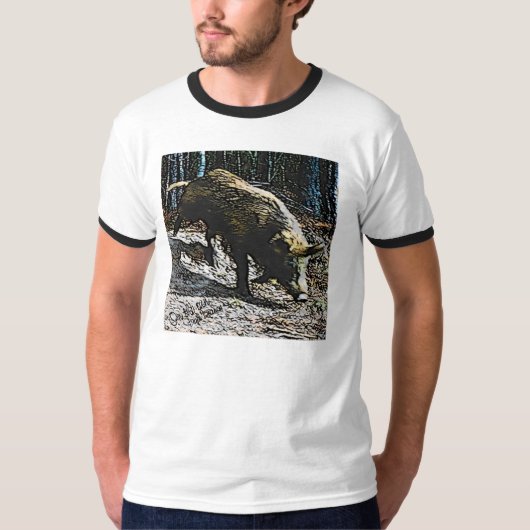 auf dem Lauf T-Shirt (Vorderseite)