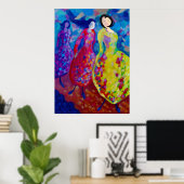 Auf dem Laufsteg Poster (Heimbüro)