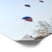 Auf dem Luftplakat Poster (Ecke)
