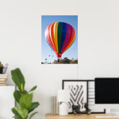Auf dem Luftplakat Poster (Heimbüro)