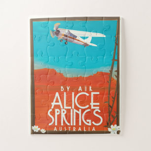 Auf dem Luftweg - Alice Springs Australien Puzzle