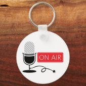 auf dem Luftweg Schlüsselanhänger (Vorderseite)