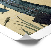 Auf dem Missouri, 1922 (pochoir print) Poster (Ecke)