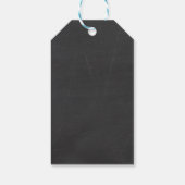 Auf dem Mond Geschenketiketten danke Ihnen Baby Du Geschenkanhänger (Rückseite)