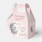 Auf dem Mond Pink Girl Dusche Gefallen Box Geschenkschachtel (Vorderseite)