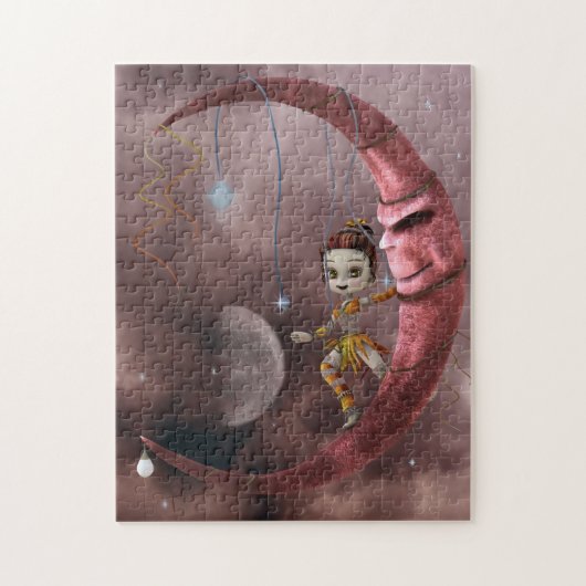 auf dem Mond Puzzle (Vertikal)