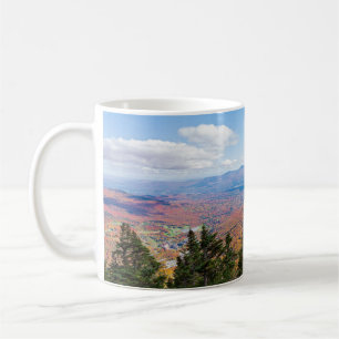 auf dem Mount Mansfield mit Blick auf die Bucht Kaffeetasse