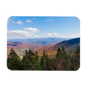 auf dem Mount Mansfield mit Blick auf die Bucht Magnet
