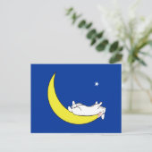 AUF DEM MUND POSTKARTE (Stehend Vorderseite)