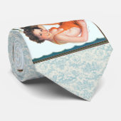 Auf dem Netzteil Krawatte (Gerollt)