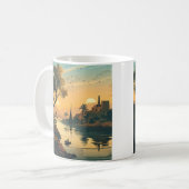 Auf dem Nil entlang Kaffeetasse (Vorderseite Links)