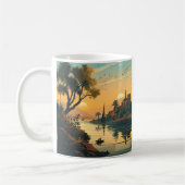 Auf dem Nil entlang Kaffeetasse (Links)