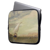 Auf dem Nil (Öl auf Leinwand) Laptopschutzhülle (Vorderseite Links)