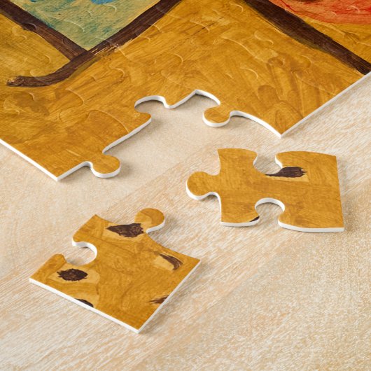 Auf dem Nil von Paul Klee Puzzle (Seite)