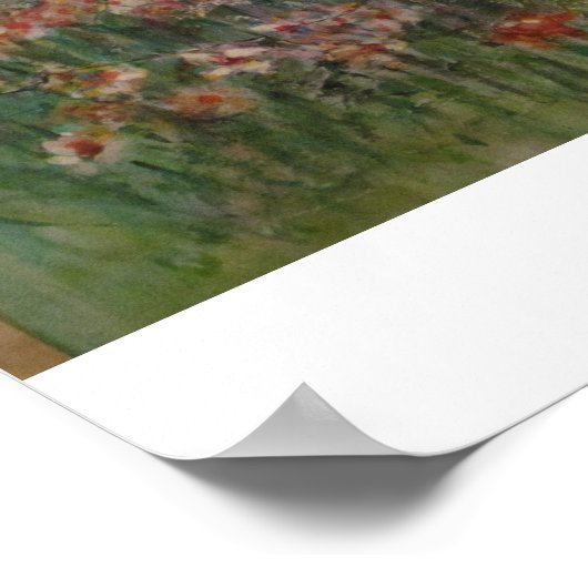 Auf dem Parkplakat Poster (Ecke)