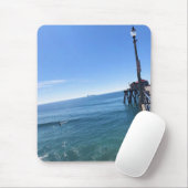 Auf dem Pier, Huntington Beach, Kalifornien Mousepad (Mit Mouse)