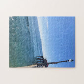 Auf dem Pier, Huntington Beach, Kalifornien Puzzle (Horizontal)
