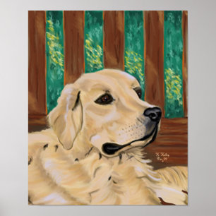 Auf dem Porch-Poster Poster