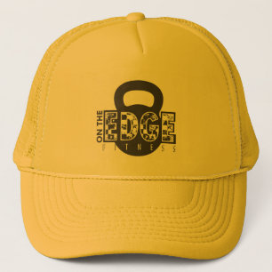 Auf dem Rand-Fitness-Mann-Hut Truckerkappe