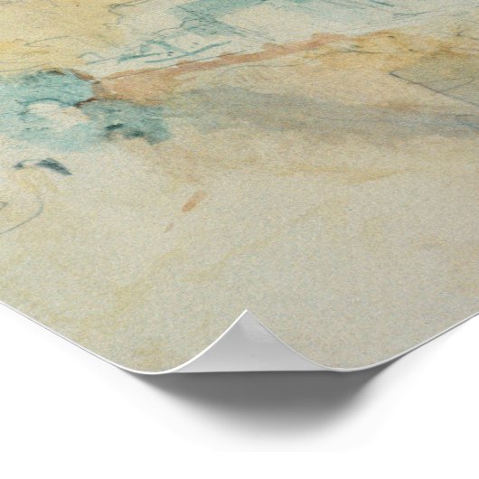 Auf dem Rhein Poster (Ecke)