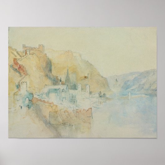 Auf dem Rhein Poster (Vorne)