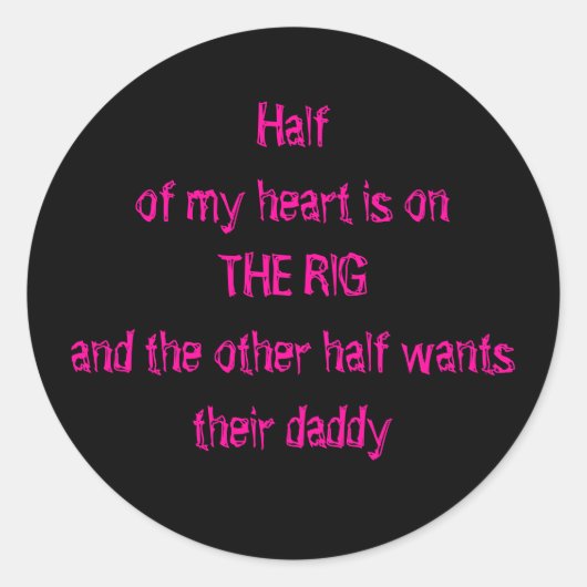 Auf dem Rigi Runder Aufkleber (Vorderseite)