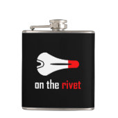 Auf dem Rivet-Radweg Flachmann (Vorderseite)