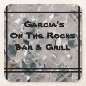 Auf dem Rocks Bar Untersetzer (Vorderseite)