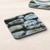 Auf dem Rocks Cork Untersetzer (Linke Seite)