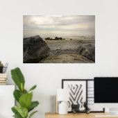 Auf dem Rocks Fine Art Print Poster (Heimbüro)