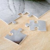 Auf dem Sand-aquamarinen Seeglas Puzzle (Seite)