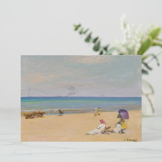 Auf dem Sand | Sir John Lavery (Stehend Vorderseite)