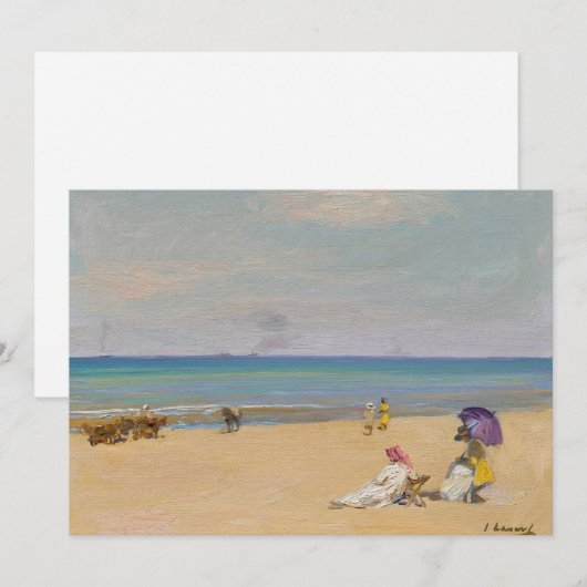 Auf dem Sand | Sir John Lavery (Vorne/Hinten)