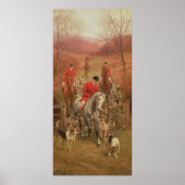 Auf dem Scent, 1906 Poster (Vorne)