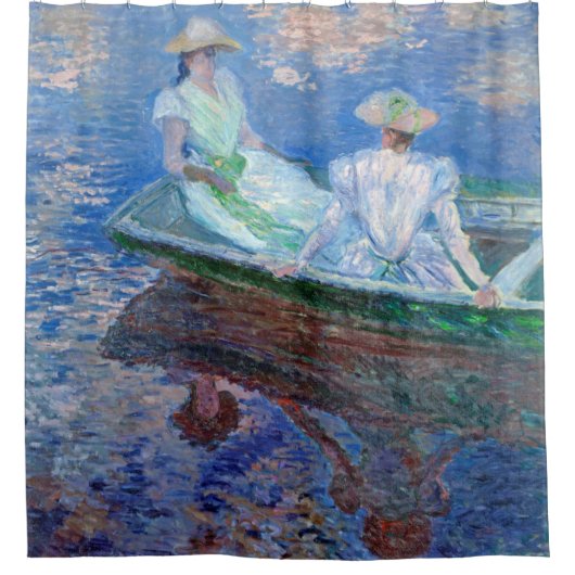 Auf dem Schiff, Monet Duschvorhang (Vorderseite)