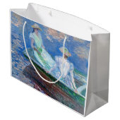 Auf dem Schiff, Monet Große Geschenktüte (Rückseite Schrägansicht)