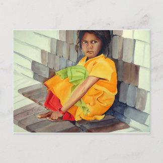 auf dem Schoß der Steine Postkarte