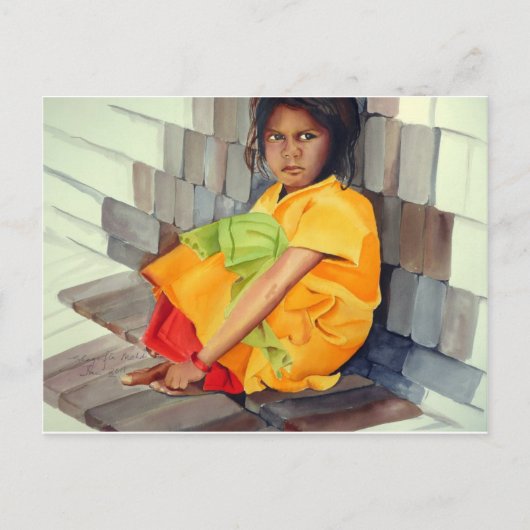 auf dem Schoß der Steine Postkarte (Vorderseite)