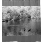 Auf dem See Duschvorhang (Vorderseite)