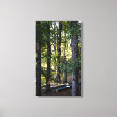 Auf dem See Leinwanddruck (Vorderseite)