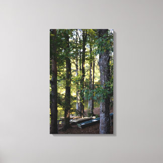 Auf dem See Leinwanddruck