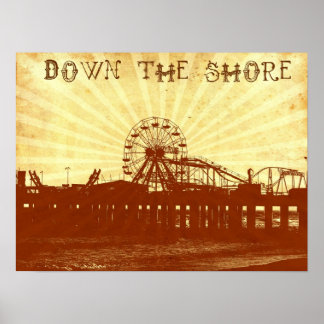 Auf dem Shore Poster