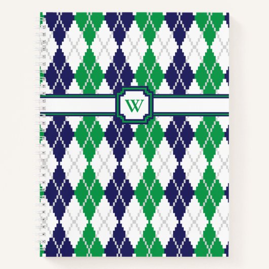Auf dem SpiralNotebook der grünen Raute Notizbuch (Vorderseite)