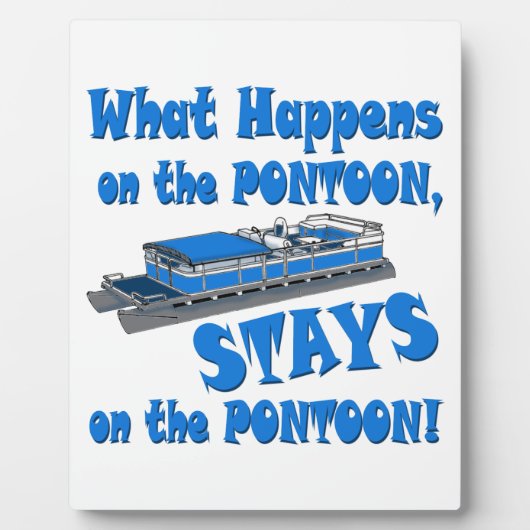 Auf dem Steg Fotoplatte (Vorderseite)