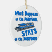 Auf dem Steg Keramik Ornament (Rechts)