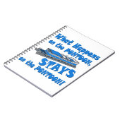 Auf dem Steg Notizblock (Linke Seite)