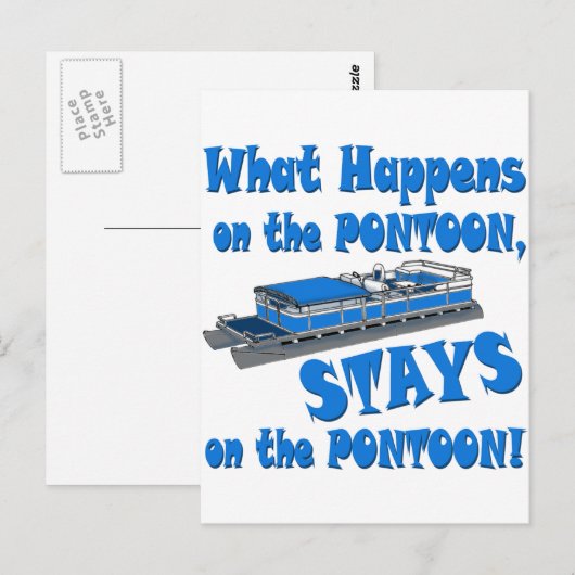 Auf dem Steg Postkarte (Vorne/Hinten)